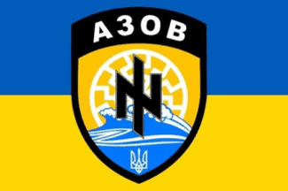 [Azov Battalion flag]